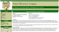 Desktop Screenshot of amesbrewersleague.org